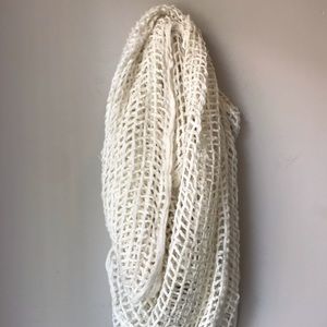 Cream Vera Wang Infinity Scarf